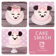 Sesja Cake Smash - tort – Minnie