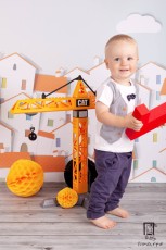 Sesja urodzinowa Cake Smash Olka