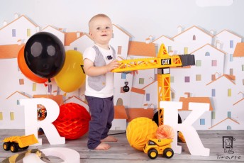 Sesja urodzinowa Cake Smash Olka