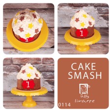 Sesja Cake Smash - tort – retro
